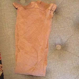 Capezio over the boot ice skating tights